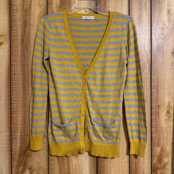 Forever 21 striped cardigan featuring - Picture 1 of 8
